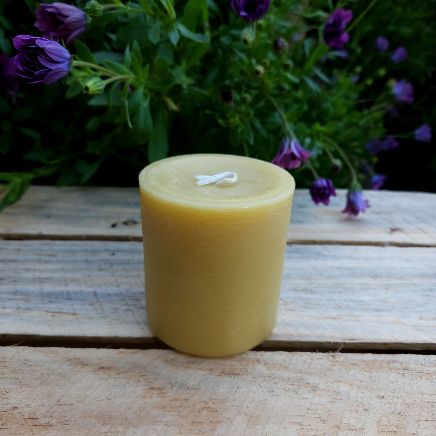 Pure Australian Beeswax Pillar Candle 50+ hour burn time