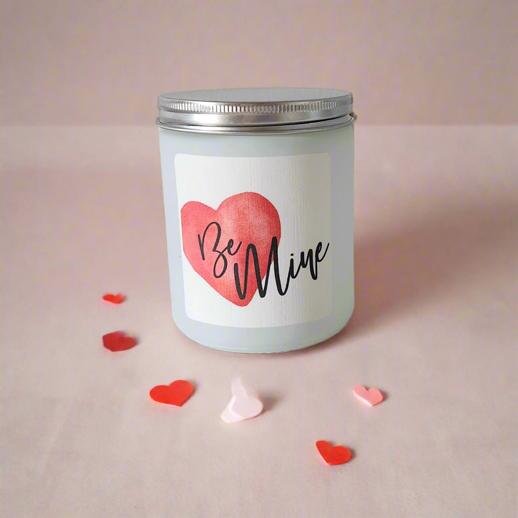 Bee Mine Valentines scented gift candle