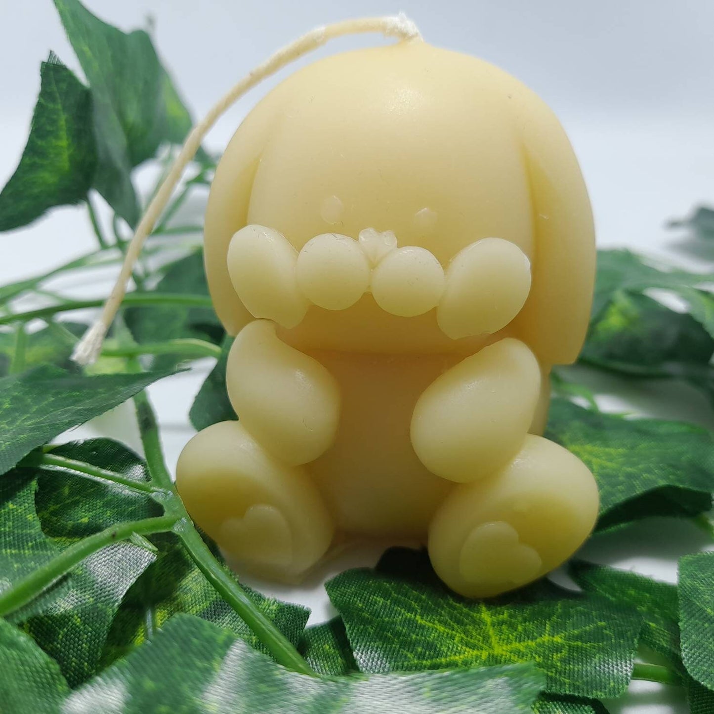 Easter Bunny beeswax novelty candle