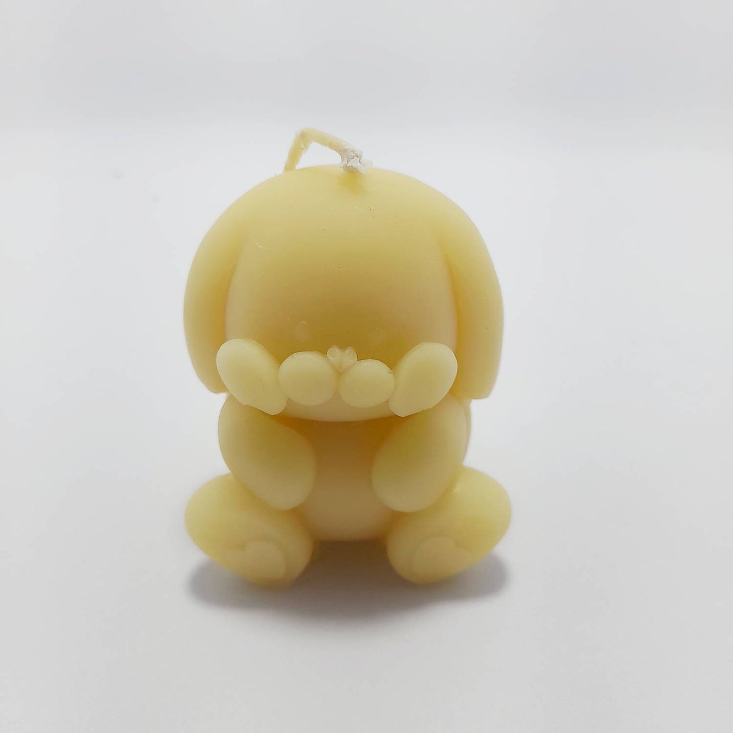 Easter Bunny beeswax novelty candle