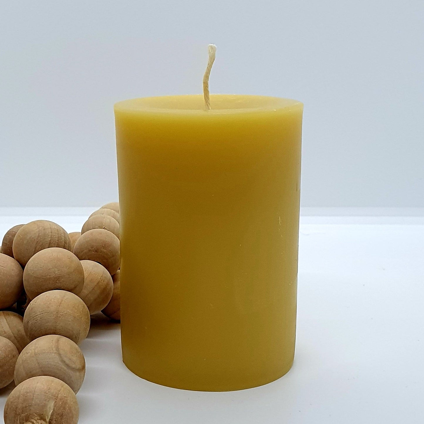 Australian Pure Beeswax Large Pillar Candle 70+ hour burn time